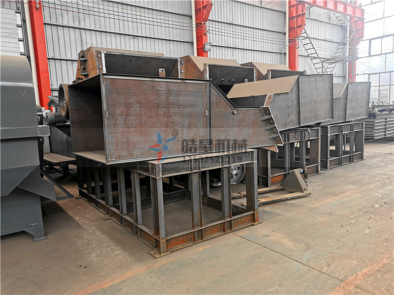 Actual production site photos of waste aluminum crusher manufacturers' equipment