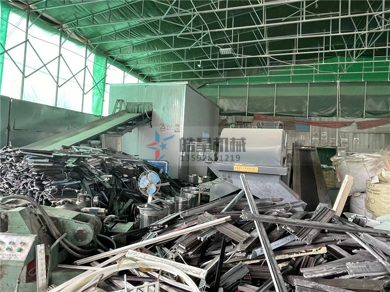 金属破碎机设备对带铁铝件物料的加工效果如何