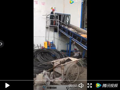 铝合金破碎机生产线兰州客户视频展示
