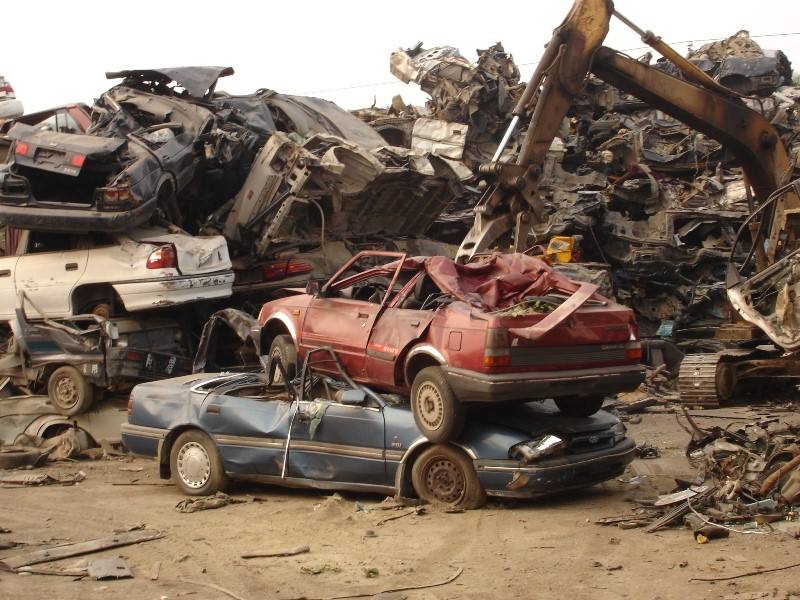 废旧汽车破碎回收市场及处理步骤介绍