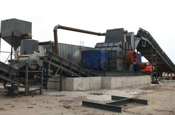 时产5吨的废钢破碎机生产线如何配置？厂家价格多少钱？